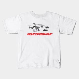 Professional Helicopter Pilot Kids T-Shirt